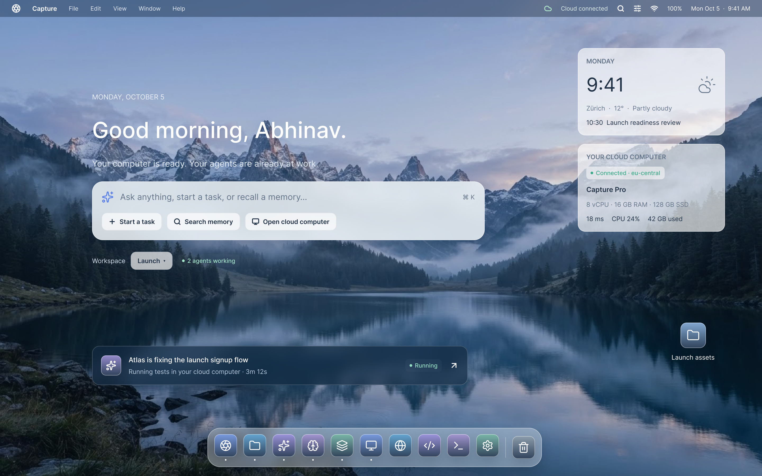 Capture Cloud Desktop